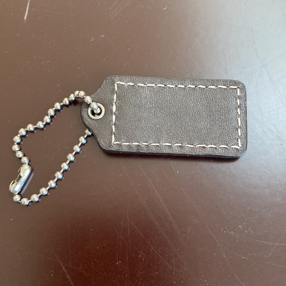 Coach Key Fob Charm brown - Picture 2 of 4